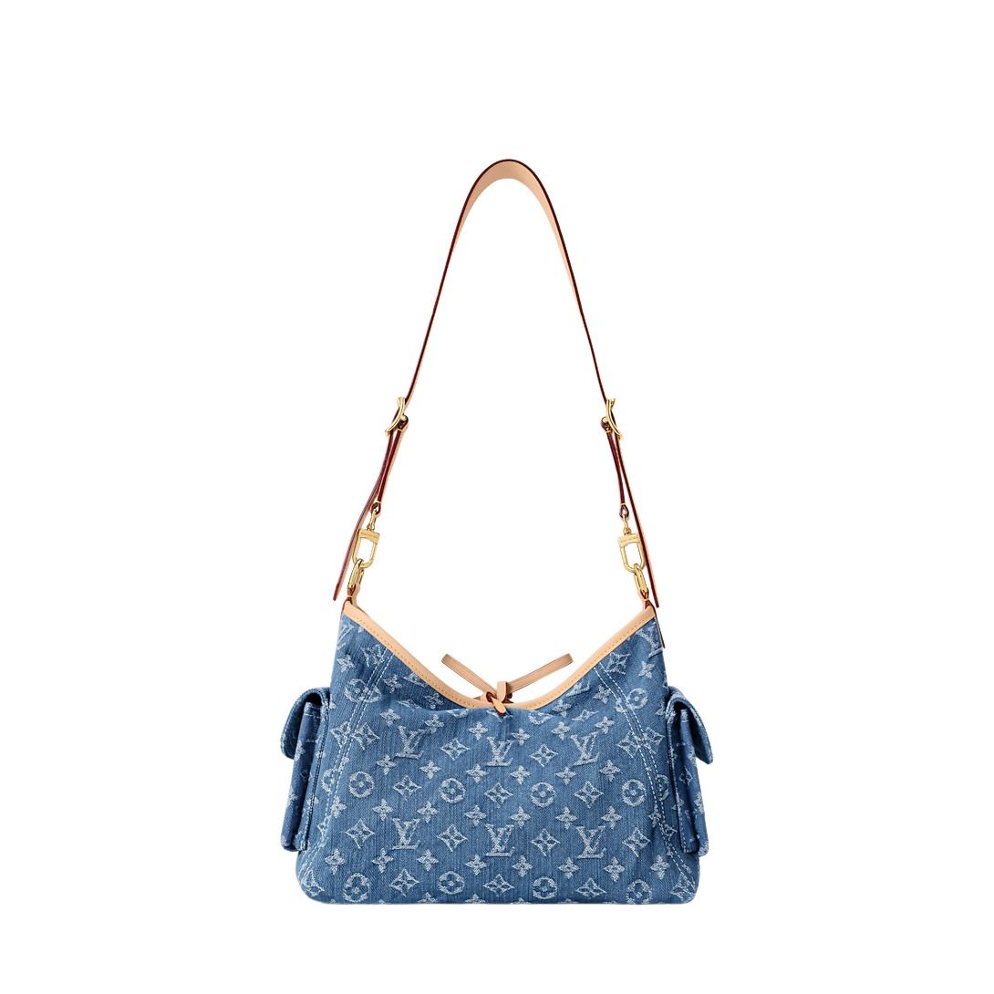 (WMNS) LOUIS VUITTON Carryall Cargo PM 'Blue' M28287