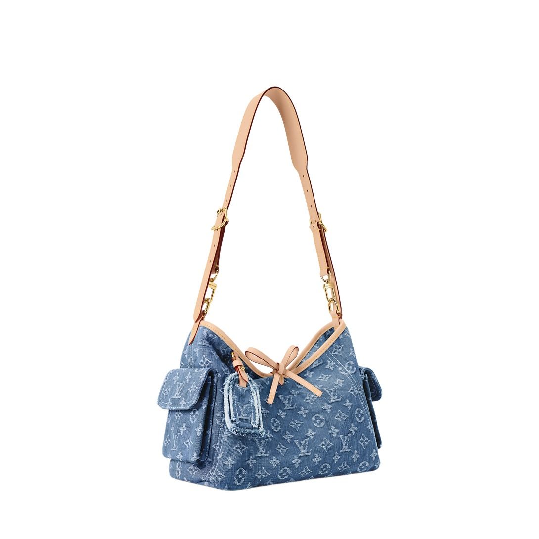 (WMNS) LOUIS VUITTON Carryall Cargo PM 'Blue' M28287