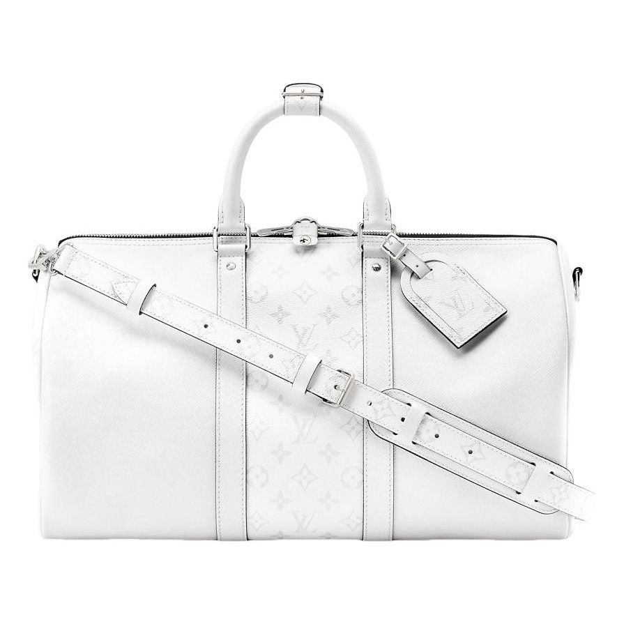 LOUIS VUITTON Keepall Bandoulière 45 'Optic White' M27792