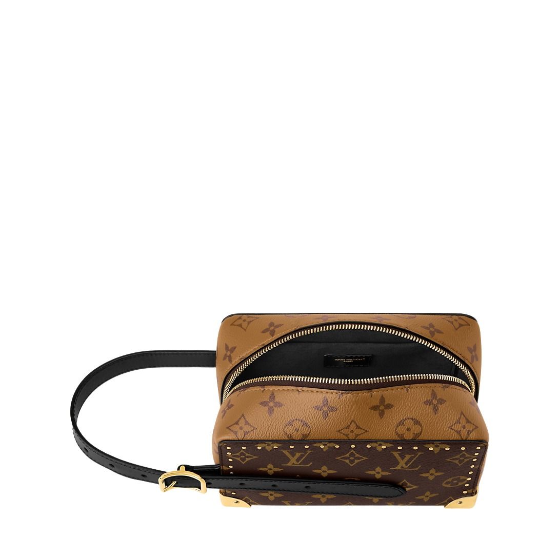 (WMNS) LOUIS VUITTON 26 Locker Dopp Kit 'Brown' M29313
