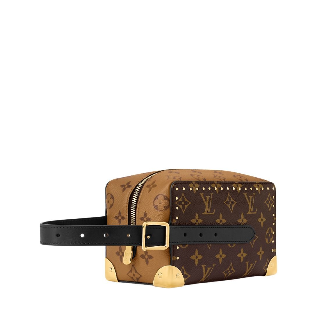 (WMNS) LOUIS VUITTON 26 Locker Dopp Kit 'Brown' M29313