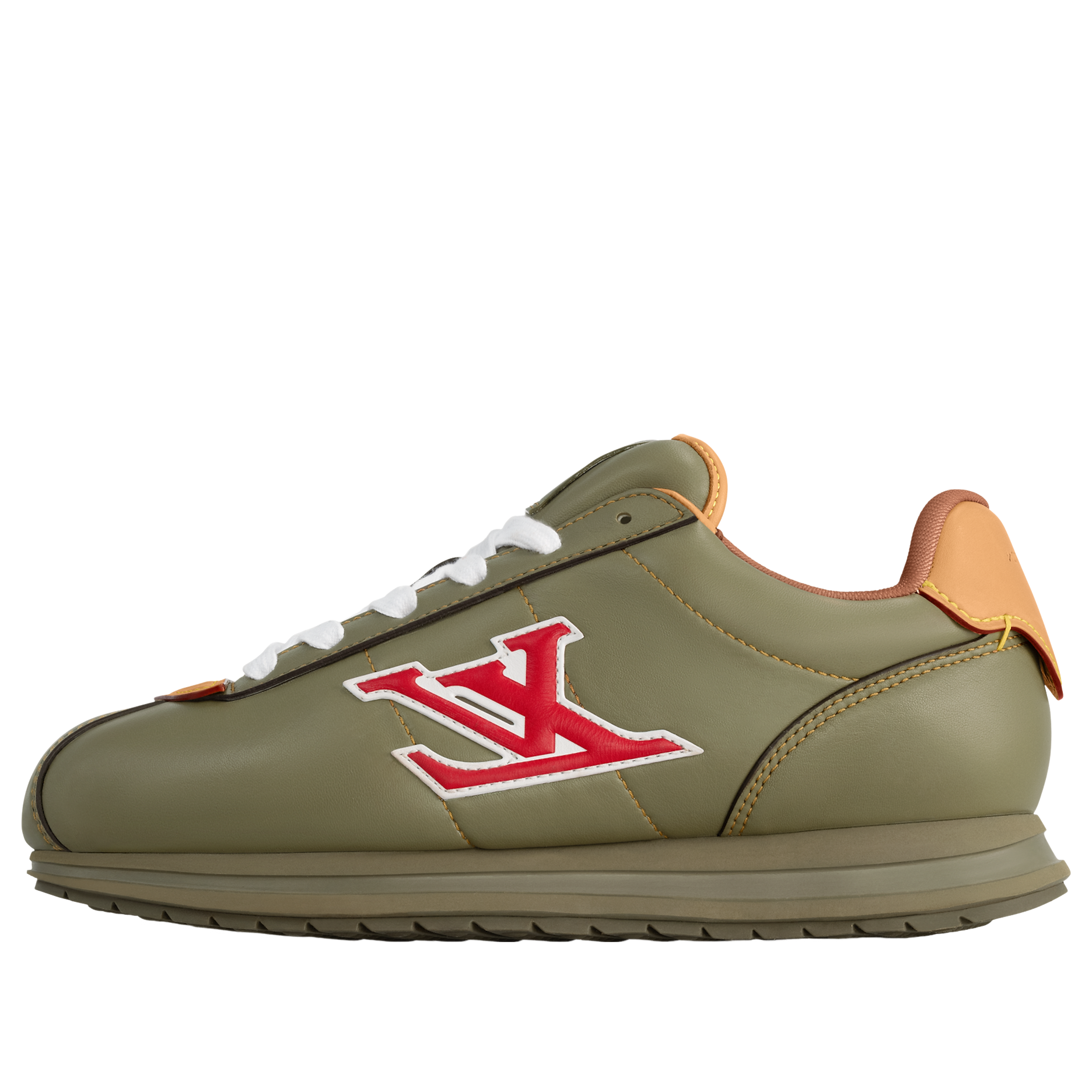 LOUIS VUITTON Buttersoft Sneaker 'Khaki Green' 1AIKHL