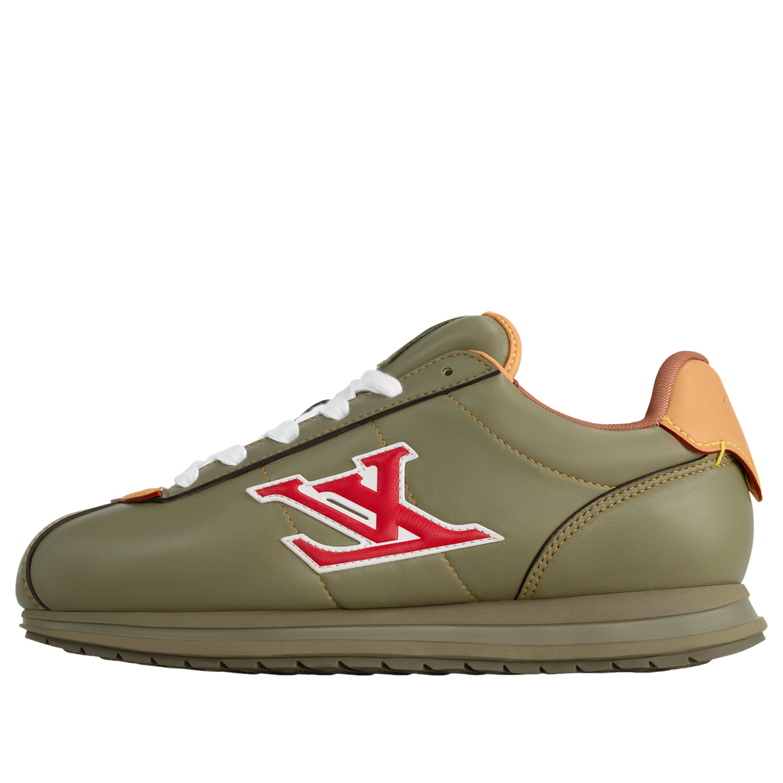LOUIS VUITTON Buttersoft Sneaker 'Khaki Green' 1AIKHL