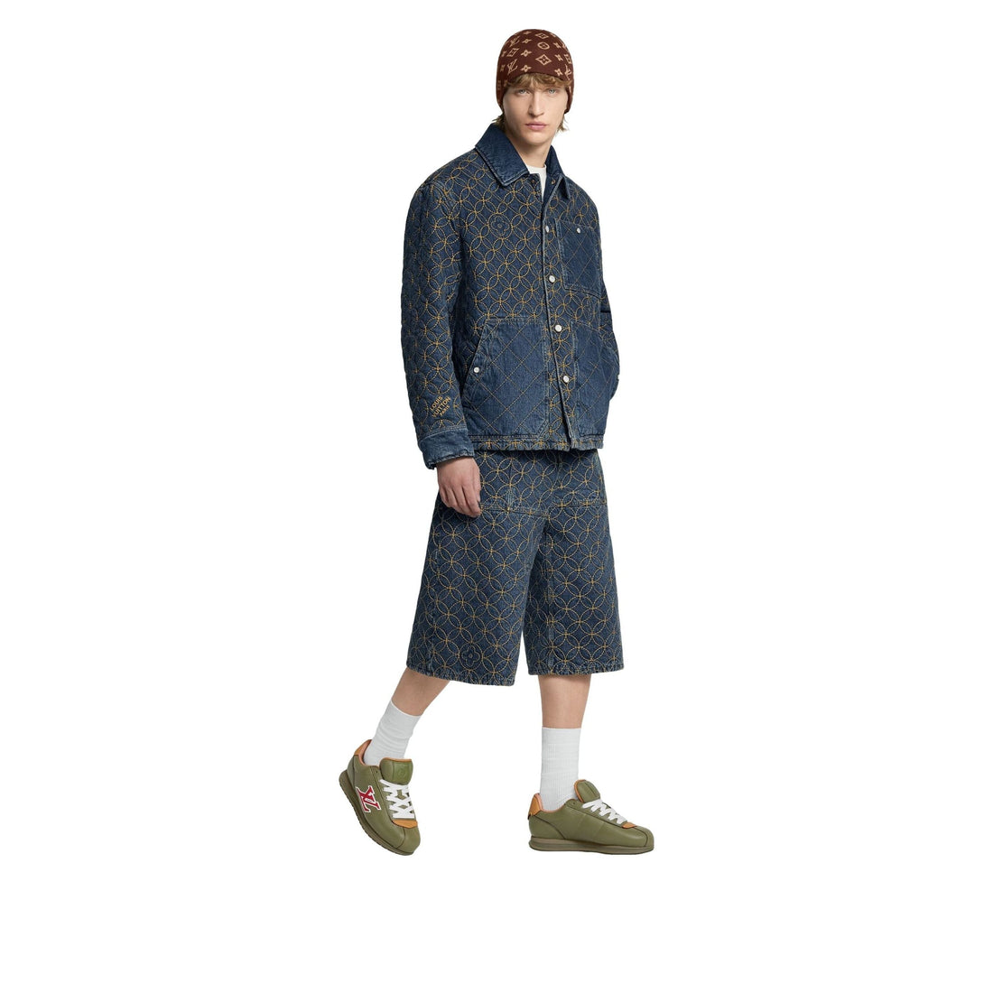 LOUIS VUITTON Buttersoft Sneaker 'Khaki Green' 1AIKHL