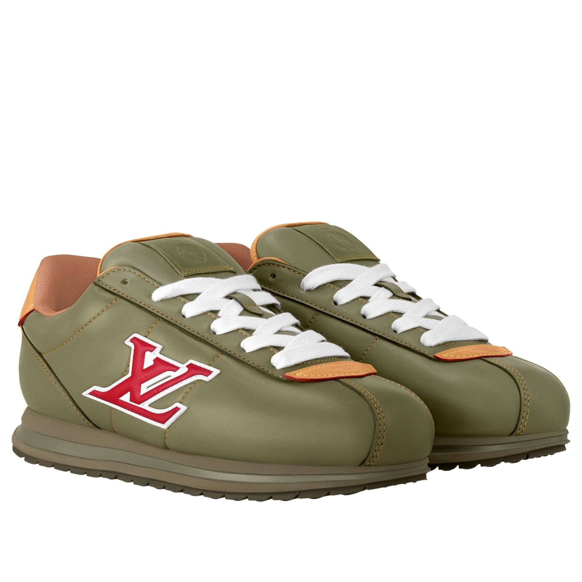 LOUIS VUITTON Buttersoft Sneaker 'Khaki Green' 1AIKHL