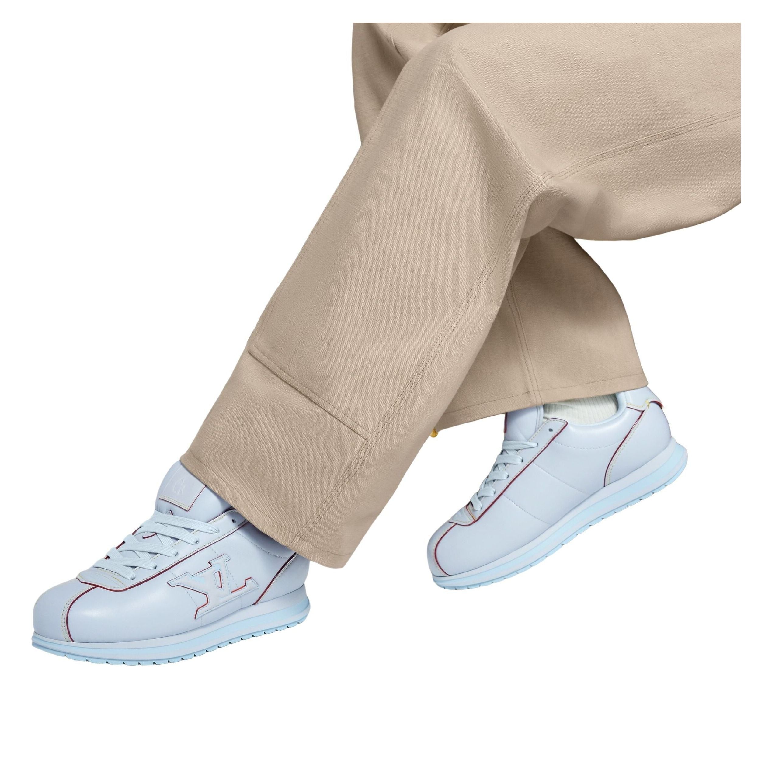 LOUIS VUITTON Buttersoft Sneaker 'Bleu Clair' 1AIKW4