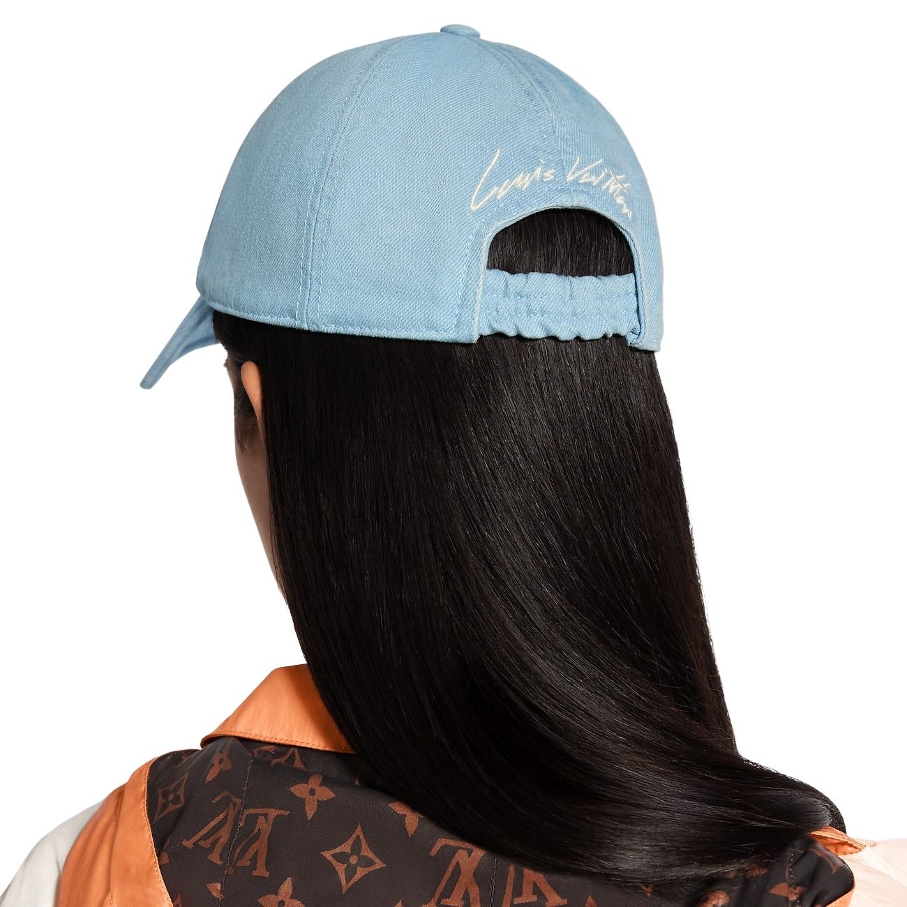(WMNS) LOUIS VUITTON League Washed Cap 'Blue' M5547M