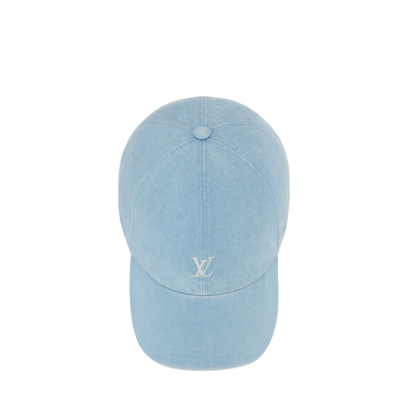 (WMNS) LOUIS VUITTON League Washed Cap 'Blue' M5547M
