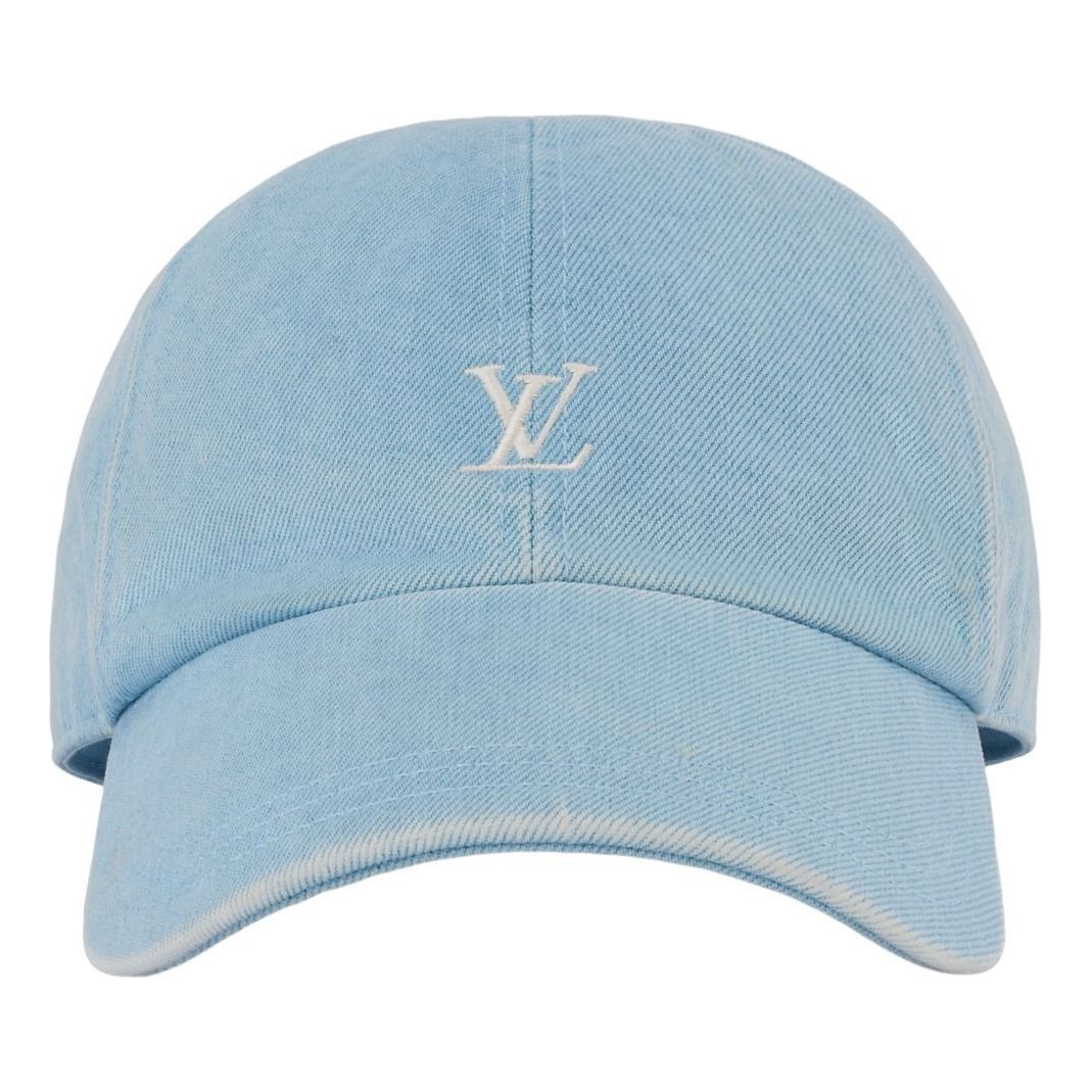 (WMNS) LOUIS VUITTON League Washed Cap 'Blue' M5547M