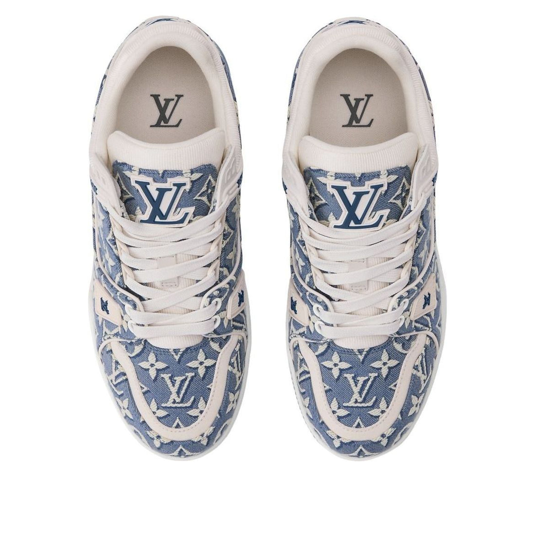 (WMNS) LOUIS VUITTON LV Trainer Sneaker 'Bleu' 1AKG4V