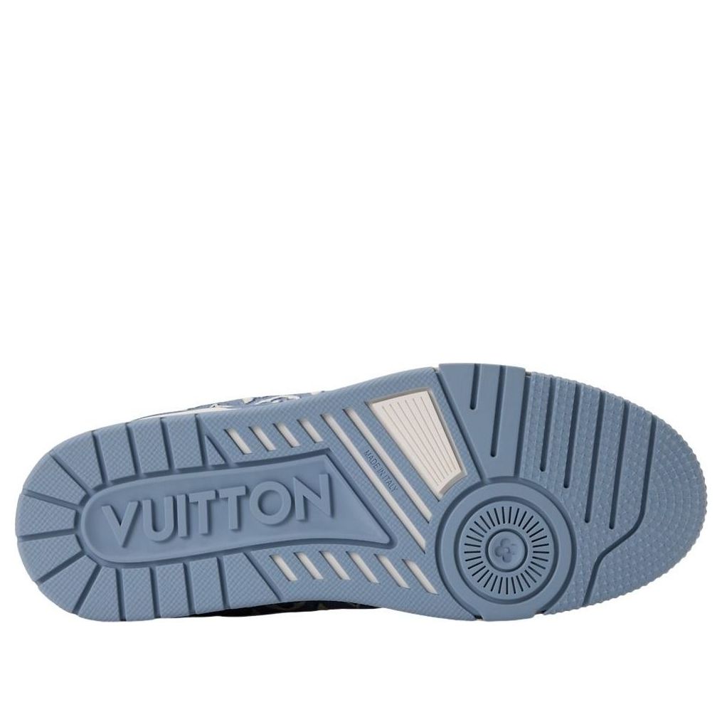 (WMNS) LOUIS VUITTON LV Trainer Sneaker 'Bleu' 1AKG4V