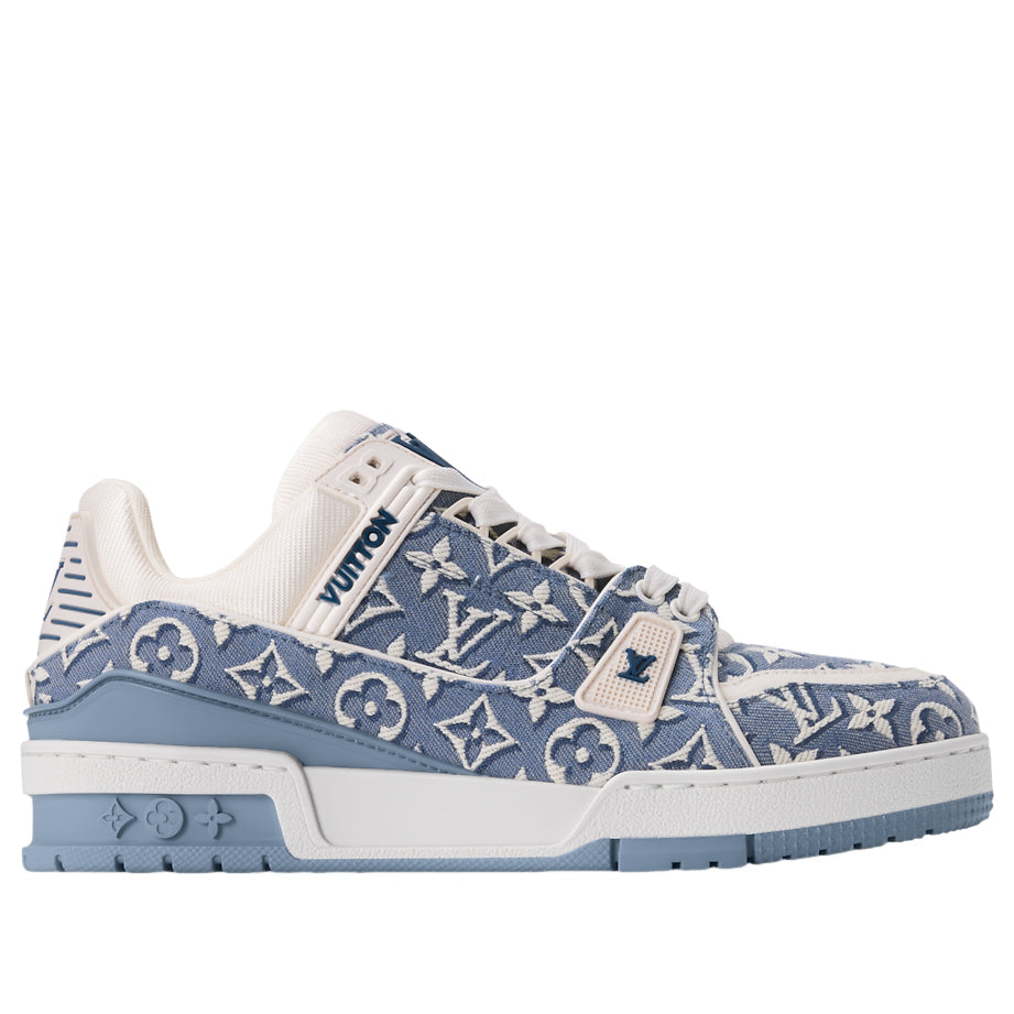 (WMNS) LOUIS VUITTON LV Trainer Sneaker 'Bleu' 1AKG4V