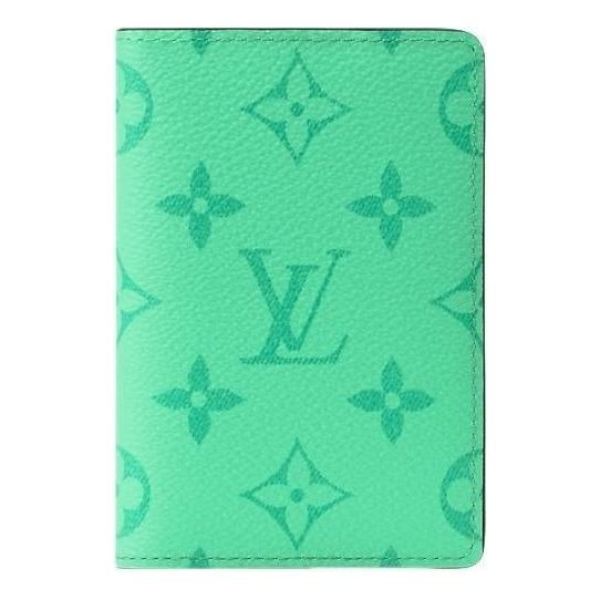 LOUIS VUITTON Pocket Organizer 'Minty Green' M27652