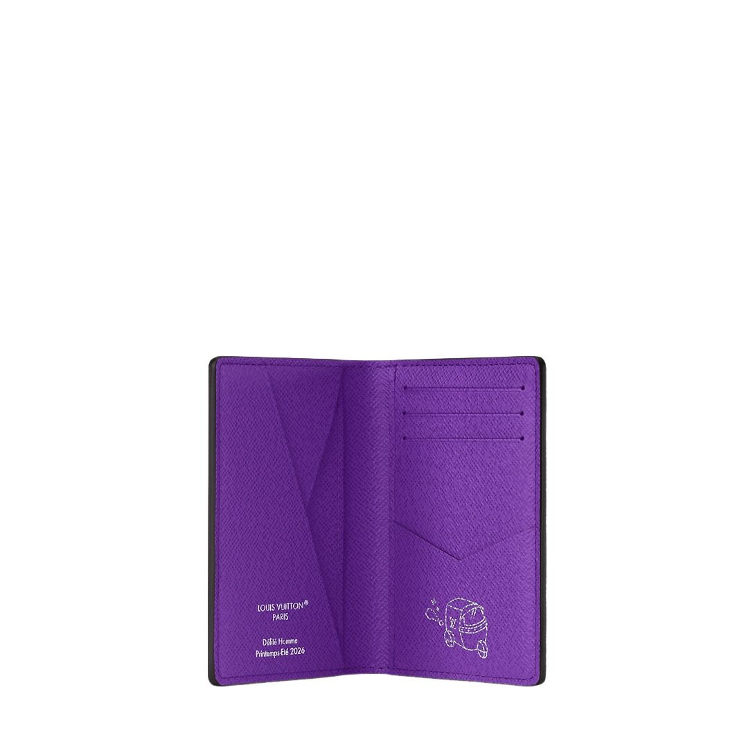 LOUIS VUITTON Pocket Organizer 'Purple' M28005
