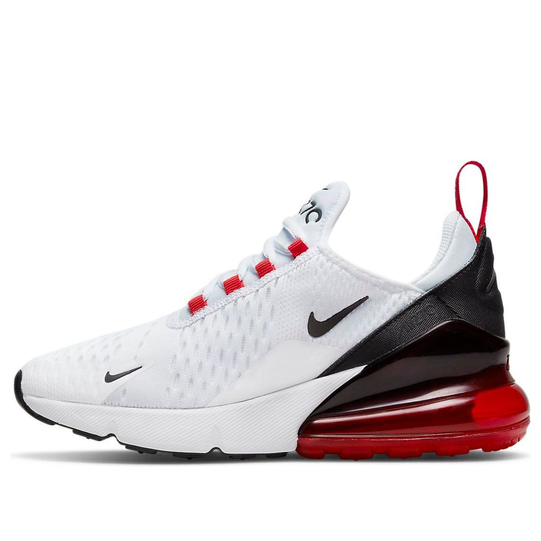 (GS) Nike Air Max 270 'White Siren Red' 943345-111