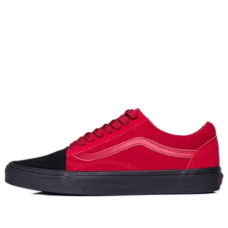 Vans Old Skool Black Red Unisex VN0A38G1QVU