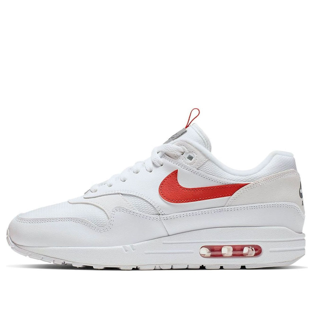 Nike Air Max 1 'Tongue Tab - White Orange' CD1530-100