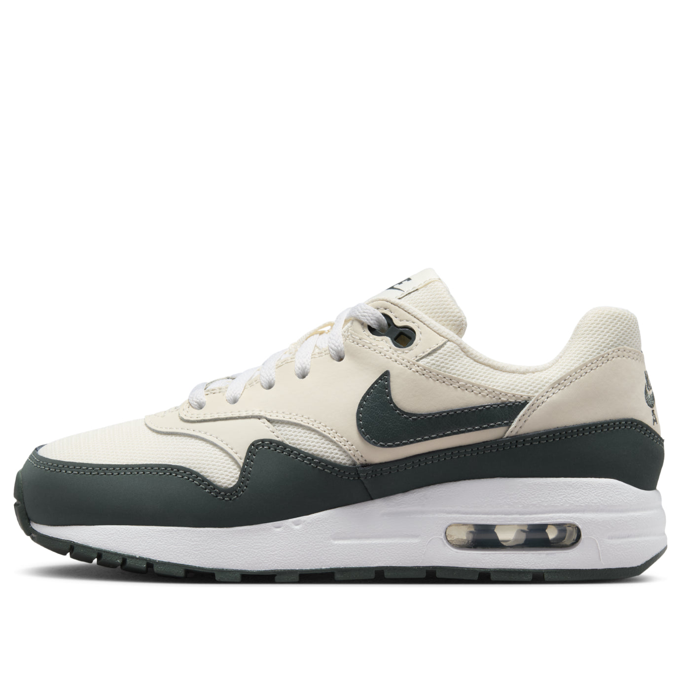 (GS) Nike Air Max 1 'Pale Ivory White Bicoastal Vintage Green' DZ3307-113