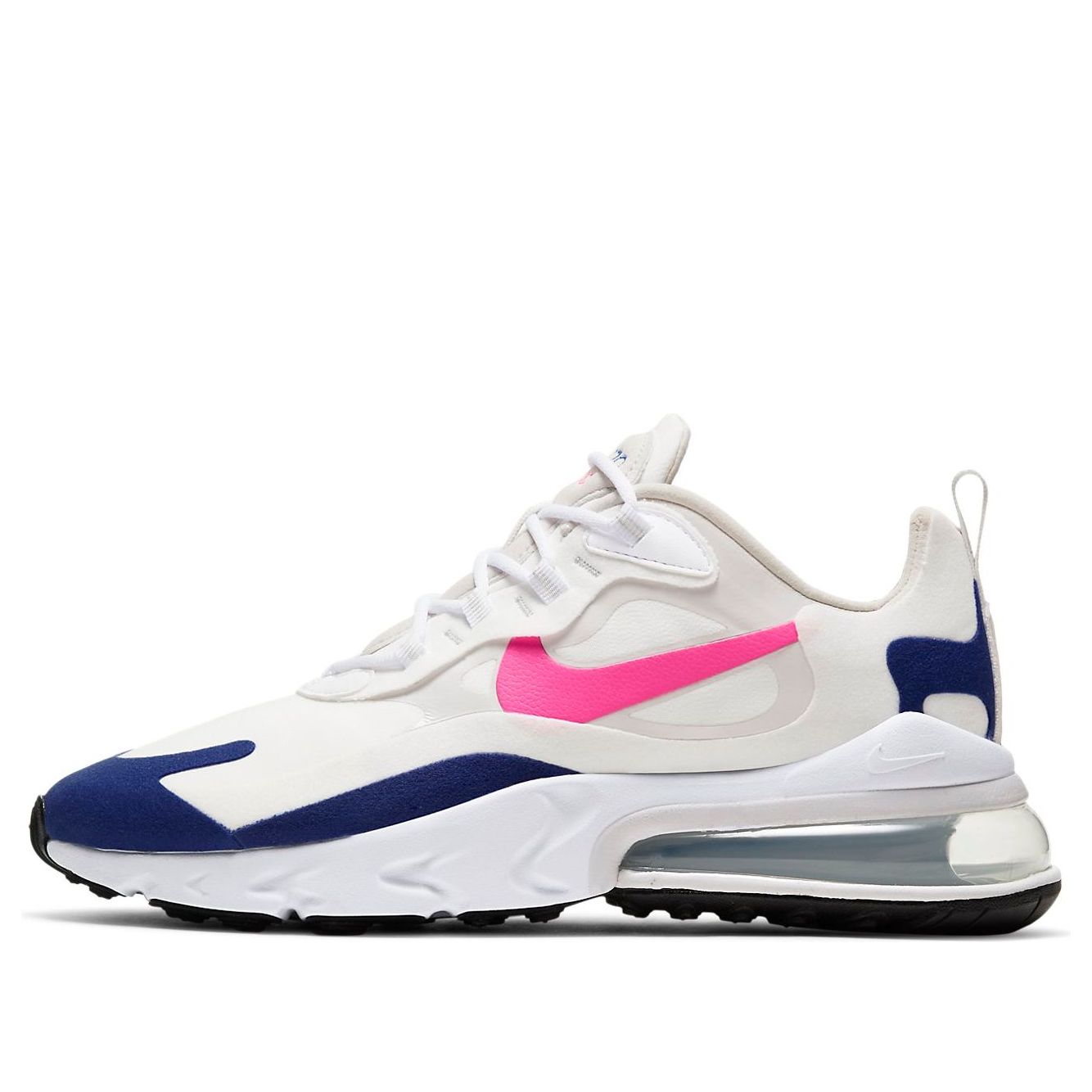 (WMNS) Nike Air Max 270 React 'White Pink Blue' CU7833-101