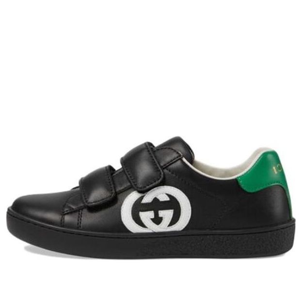 (GS) Gucci GG Ace Sneakers 'Black' 647073-BOQB0-1061