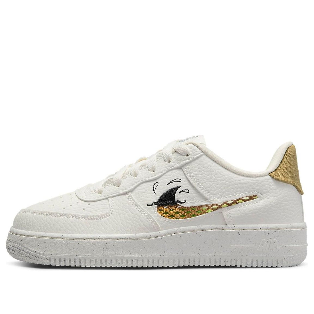 (GS) Nike Air Force 1 Low '07 LV8 Next Nature 'Sun Club - White Shark's Fin' DQ7690-100