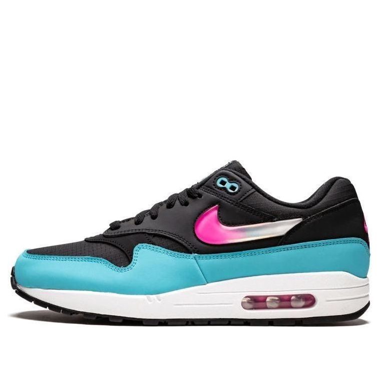 Nike Air Max 1 'Jewel Swoosh - Black Blue Furry' CI2450-001