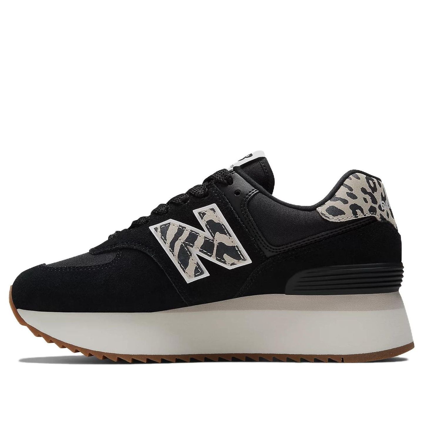 (WMNS) New Balance 574+ 'Black Leopard' WL574ZDA