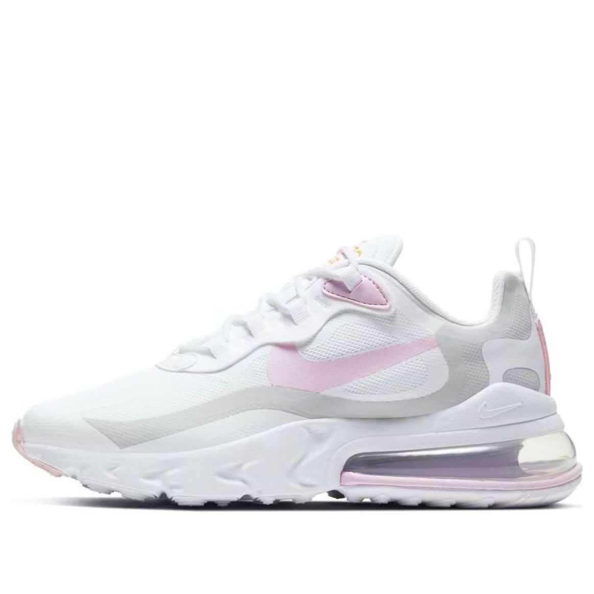 (WMNS) Nike Air Max 270 React 'White Pink Foam' CZ0372-101