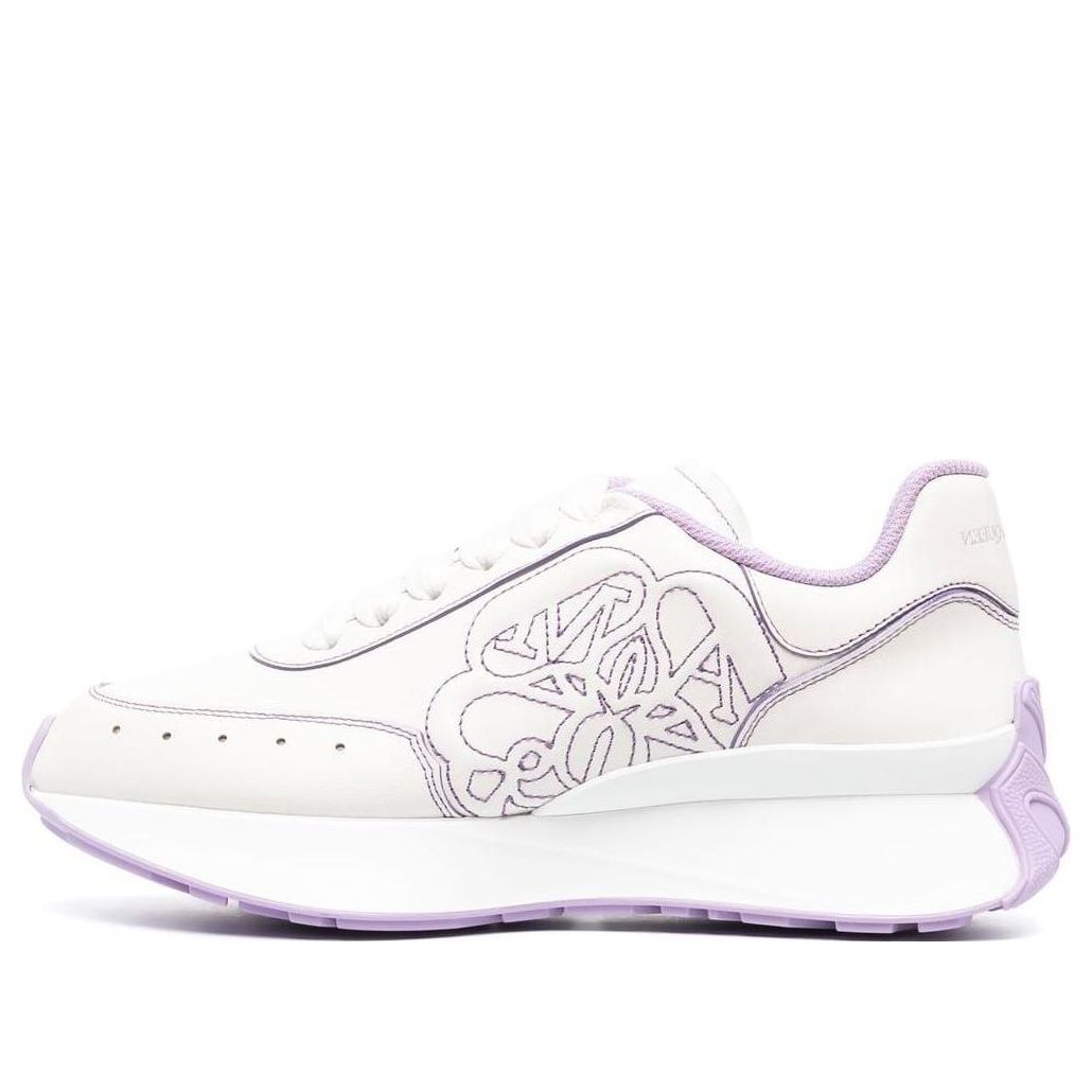 (WMNS) Alexander McQueen Sprint Runner 'White Lilac' 687995WIC9K8888