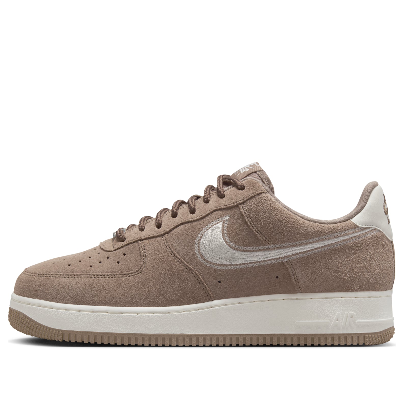 Nike Air Force 1 Low '07 LV8 'Mink Brown Embroidered Swoosh' HJ4465-200