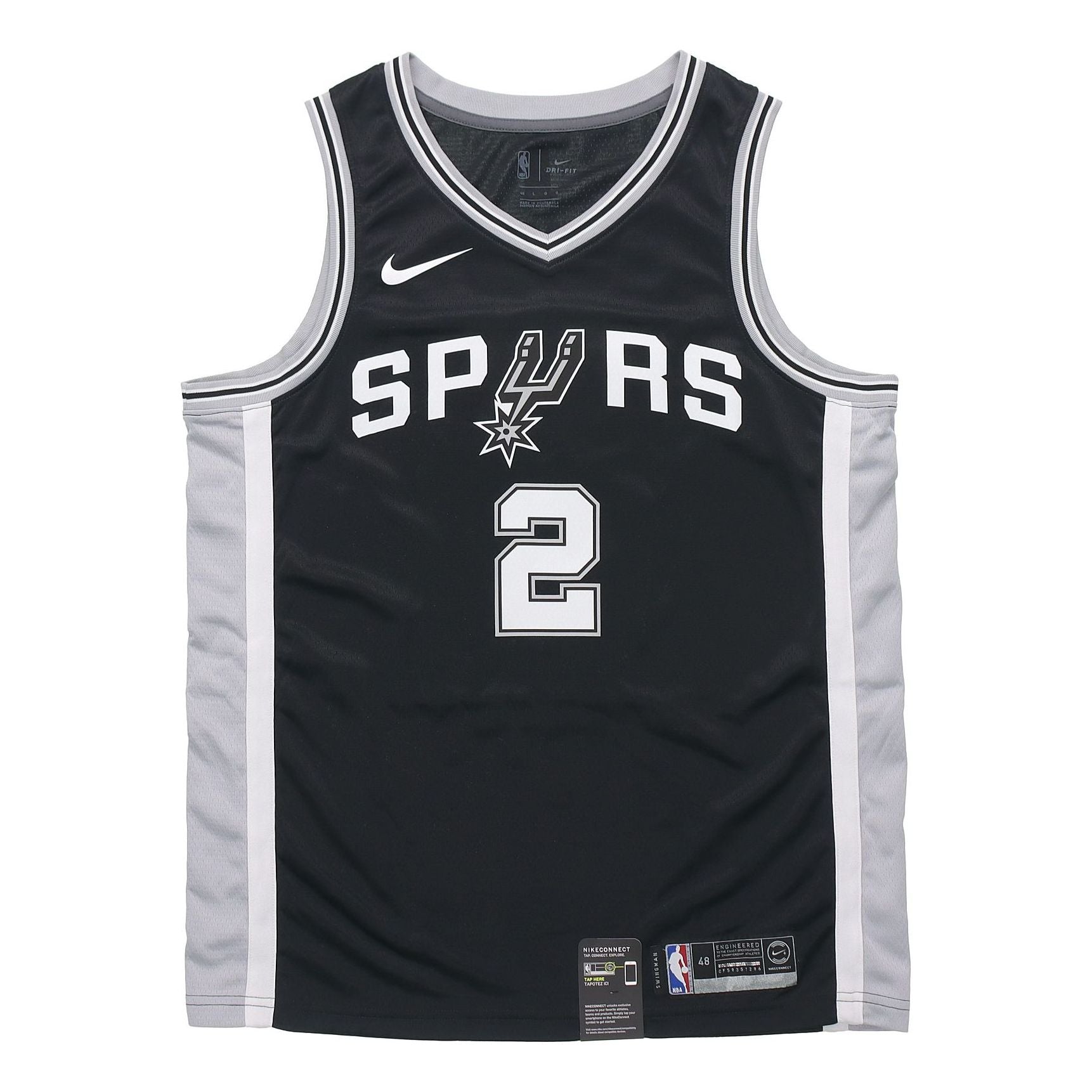 Nike San Antonio Spurs 2020/21 Icon Edition Swingman Jersey 'Kawhi Leonard 2' 864509-010