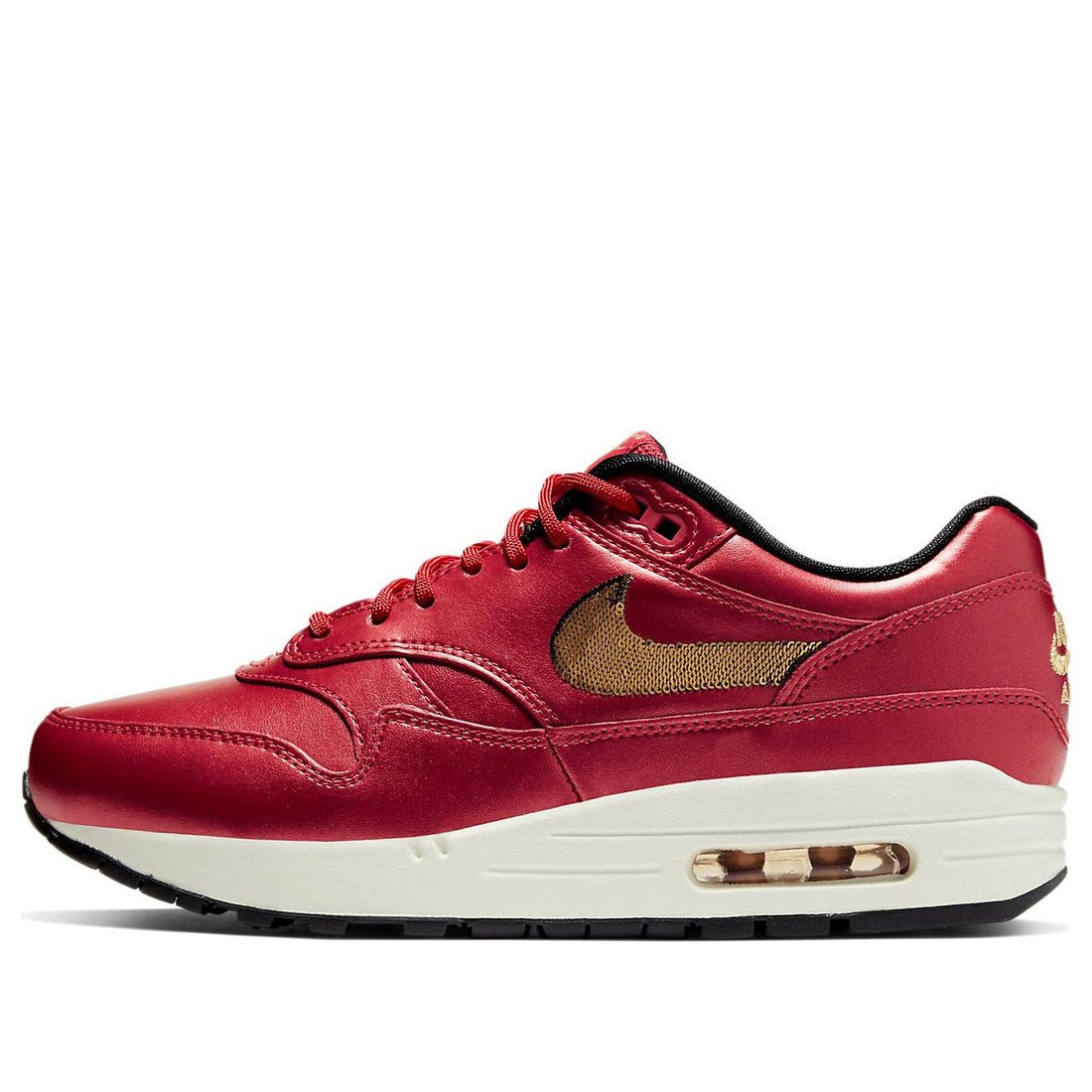 (WMNS) Nike Air Max 1 'Gold Sequin' CT1149-600