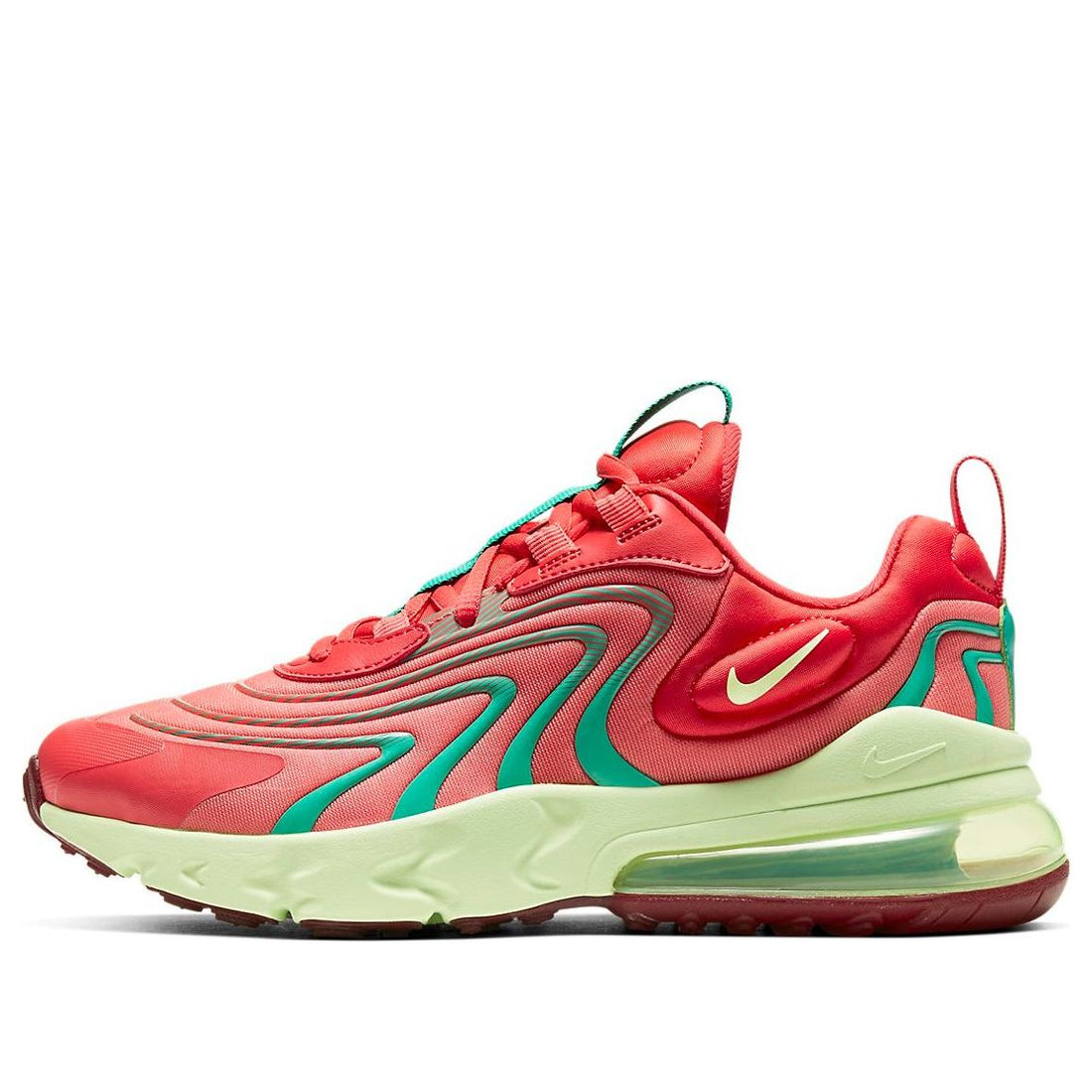 (GS) Nike Air Max 270 React ENG 'Track Red Neptune Green' CD6870-601