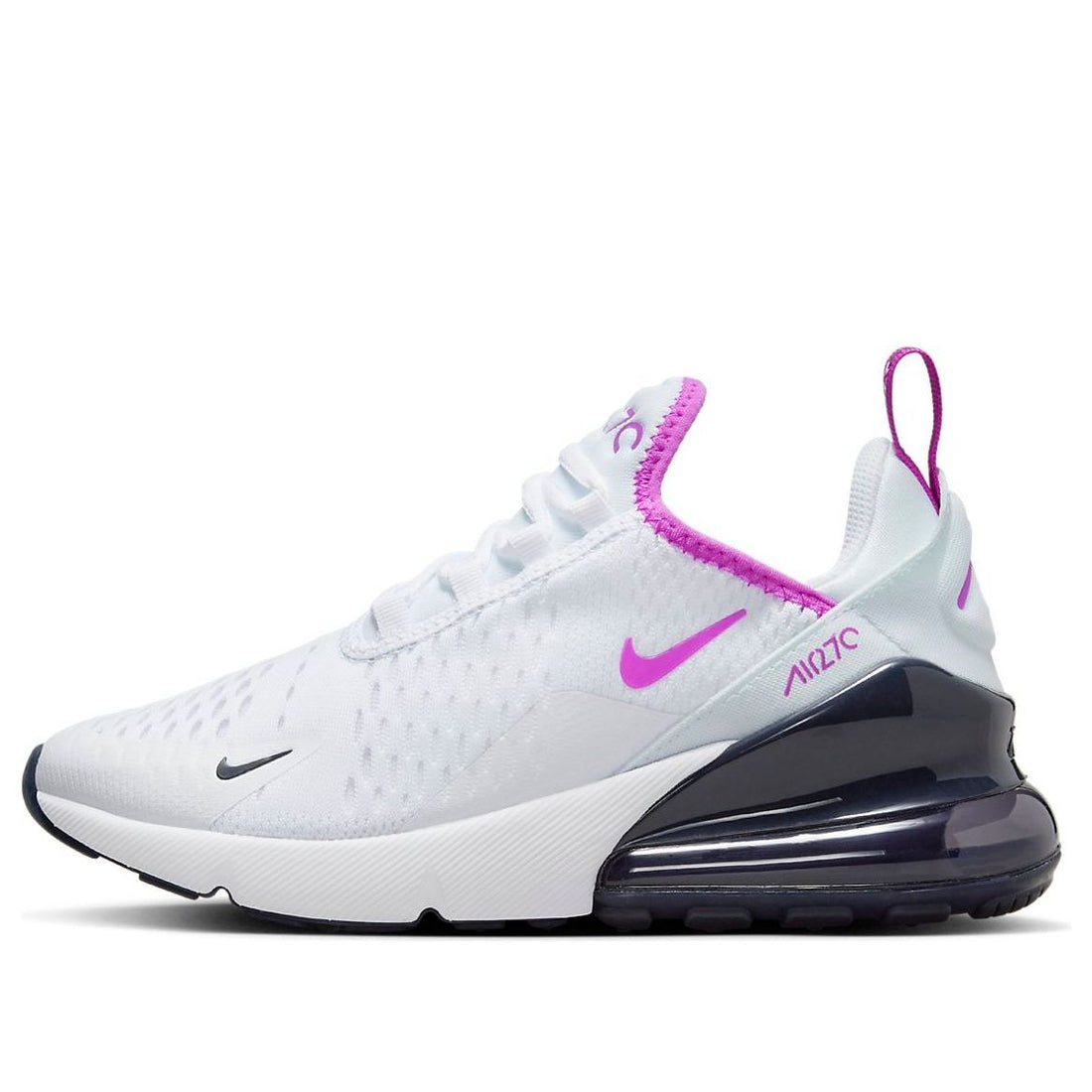 (GS) Nike Air Max 270 'White Fuchsia Dream' 943345-116