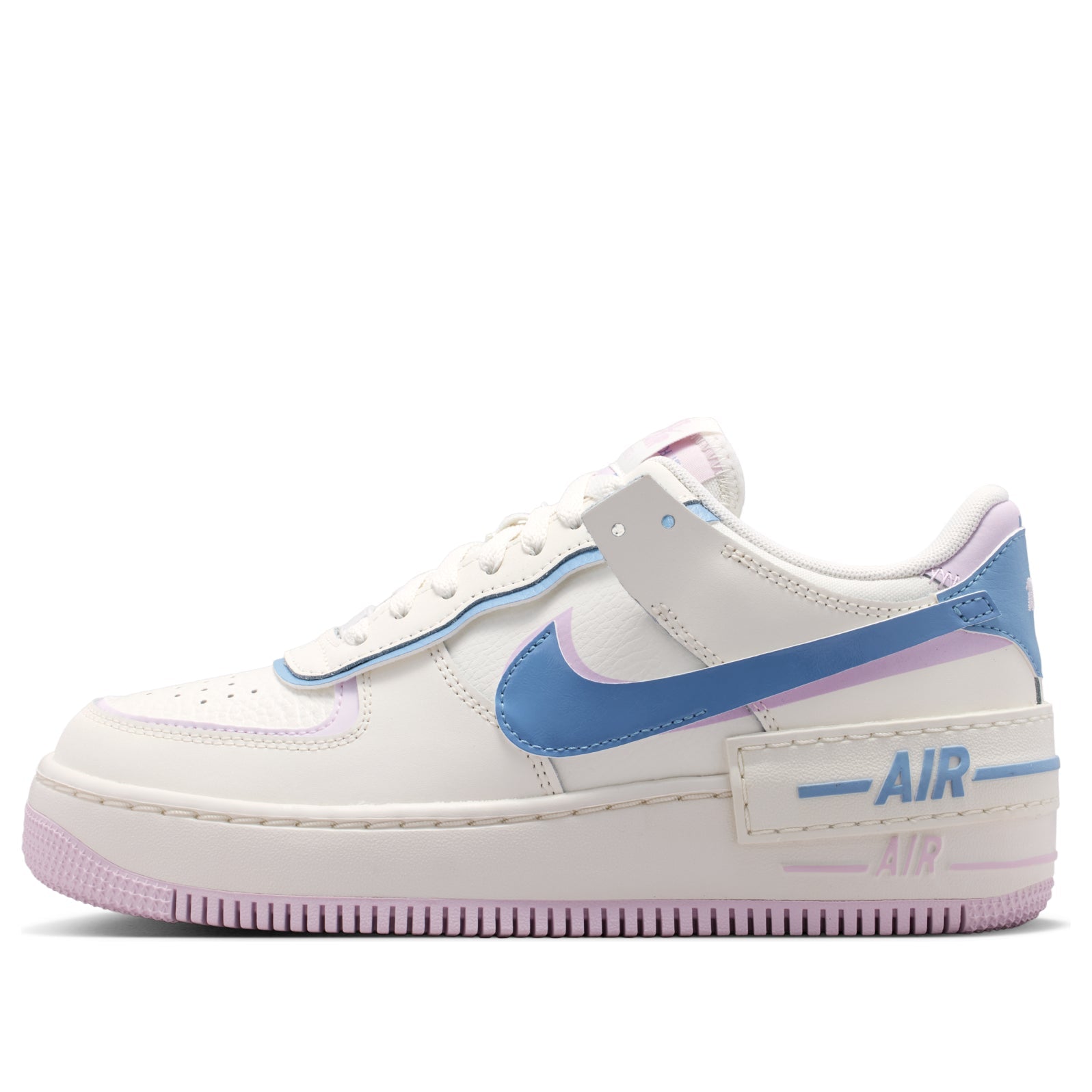 (WMNS) Nike Air Force 1 Shadow 'Sail Work Blue Bleached Lilac' DZ1847-117