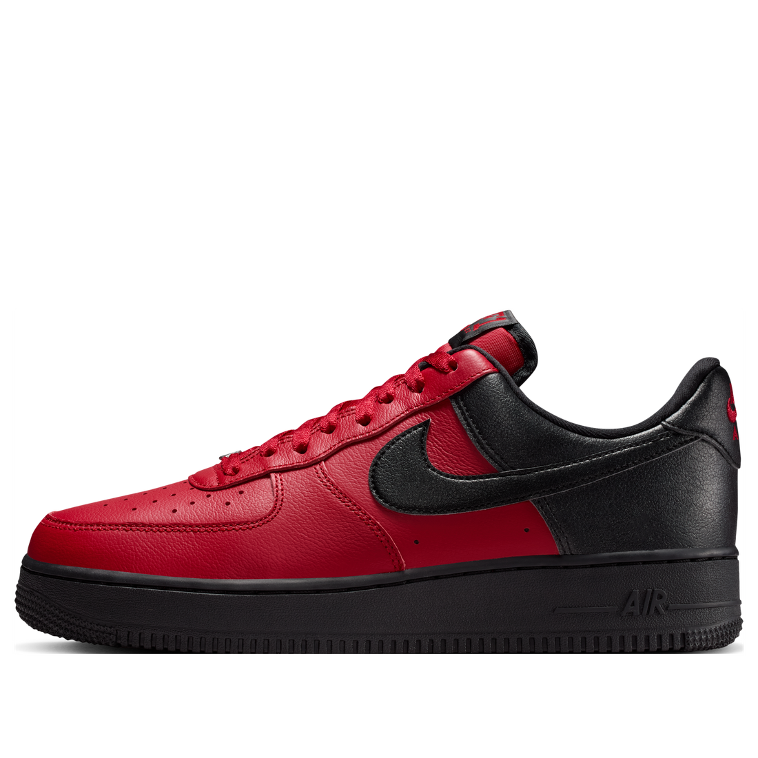 Nike Air Force 1 Low Mismatched Heel 'Gym Red Black White' IB6847-600