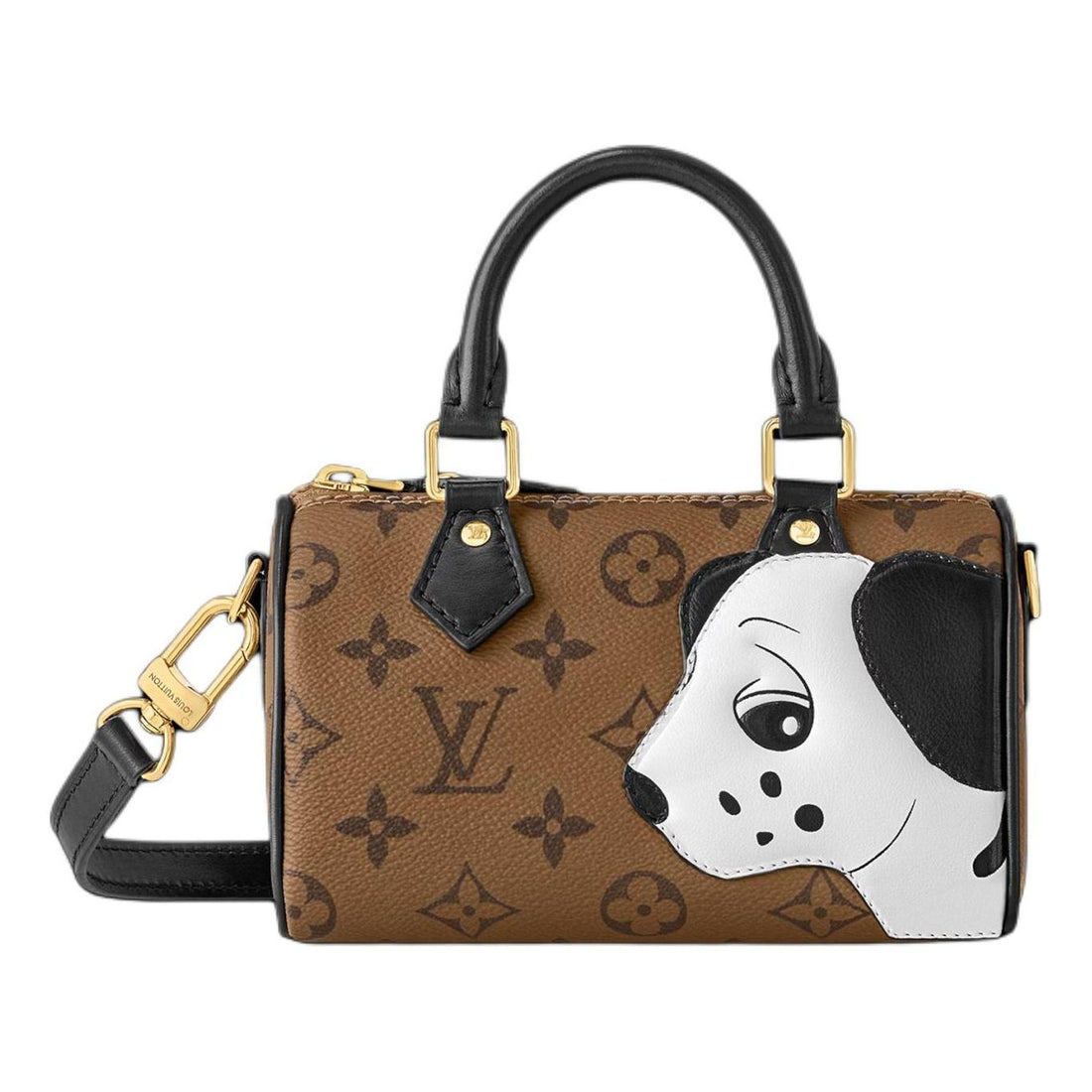 (WMNS) LOUIS VUITTON x Nano Speedy Monogram Reverse Canvas Bag 'Brown' M83688