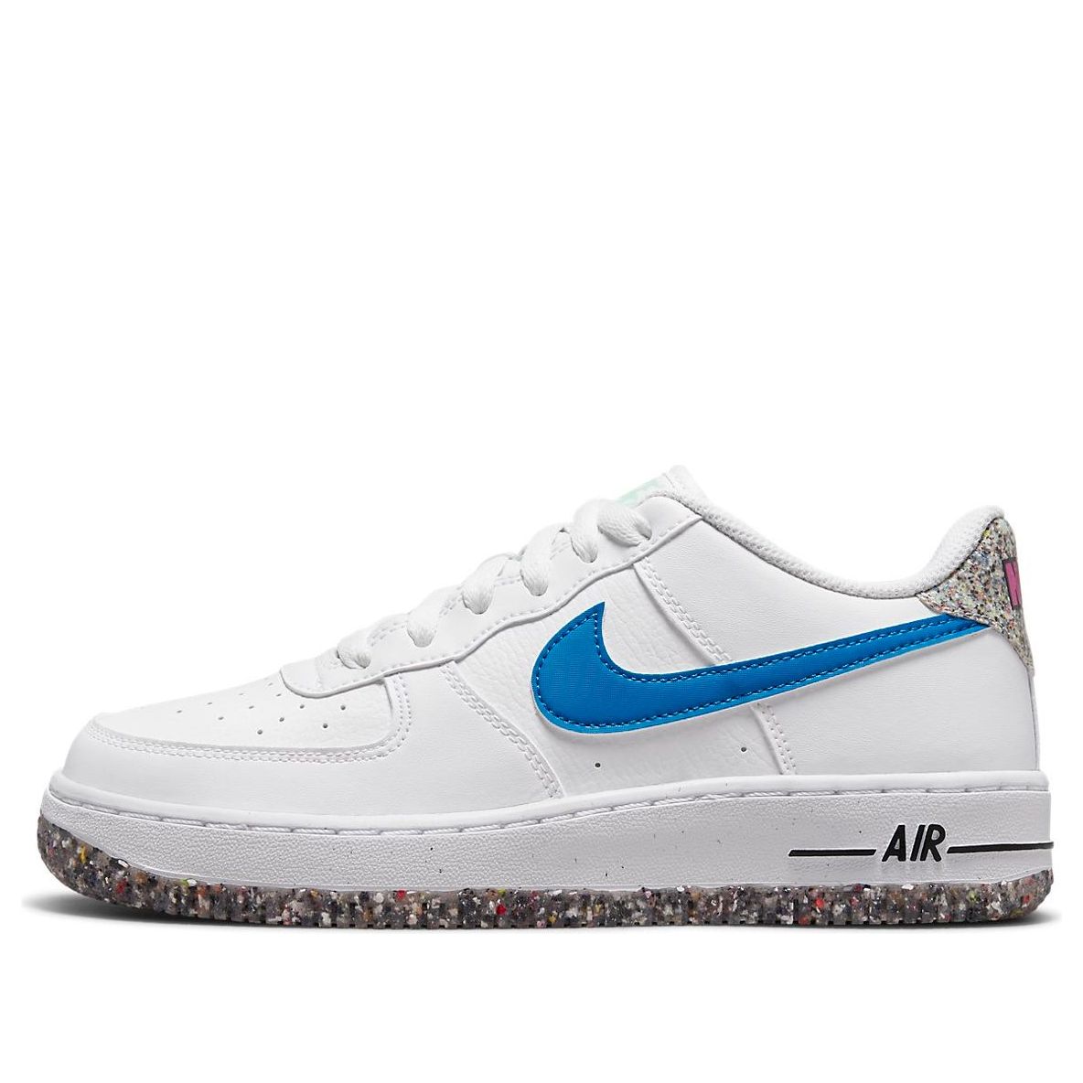 (GS) Nike Air Force 1 LV8 Next Nature Crater 'White Light Photo Blue' DR3098-100