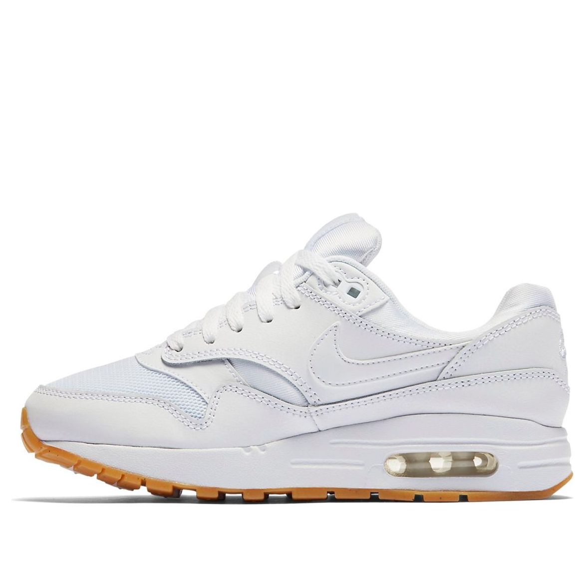 (GS) Nike Air Max 1 'White Gum' 807602-113