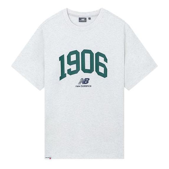 New Balance 1906 Graphic Tee Asia Sizing 'White Green' 5ED25793-OA