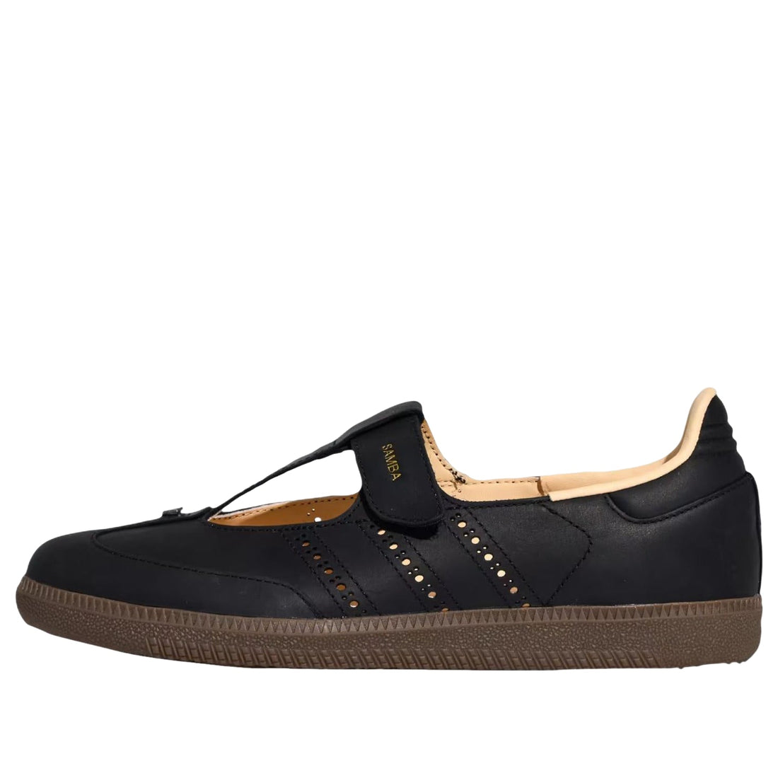 (WMNS) adidas Samba Jane 'Black Crystal Sand Gum' KJ3970