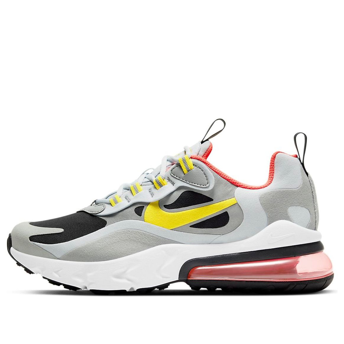 (GS) Nike Air Max 270 React 'Smoke Grey High Voltage' BQ0103-023