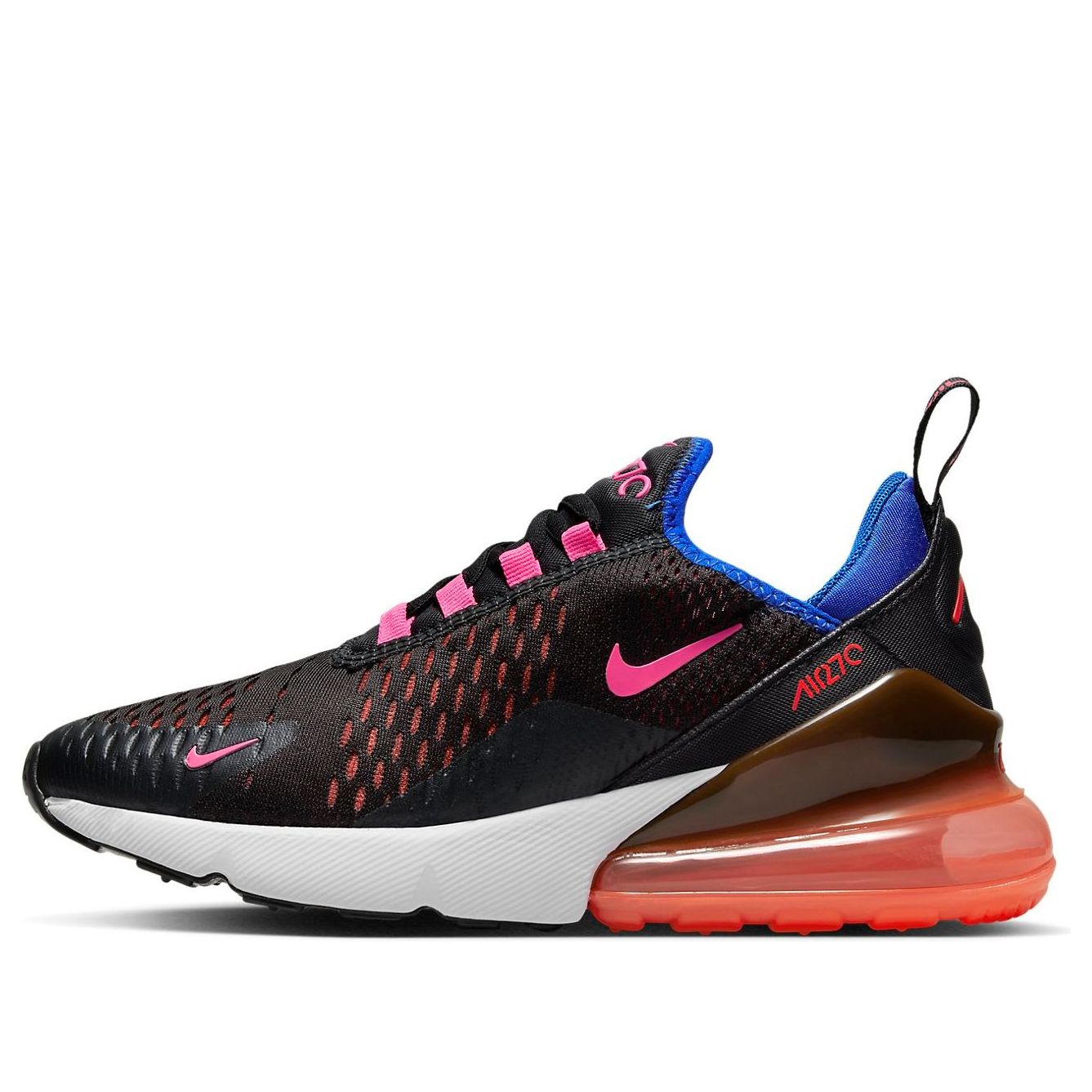 (WMNS) Nike Air Max 270 'Black Bright Crimson' DZ4407-600