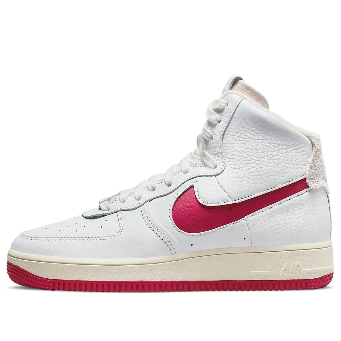 (WMNS) Nike Air Force 1 High Sculpt 'White Gym Red' DC3590-100