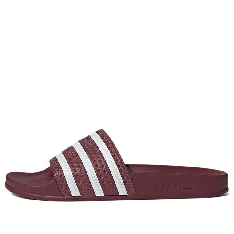 adidas Adilette Slides 'Quiet Crimson' GY1308