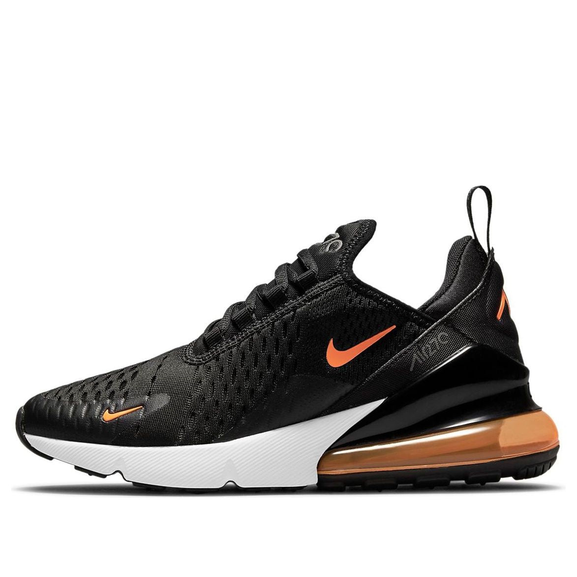 (GS) Nike Air Max 270 'Black Total Orange' DM3208-001