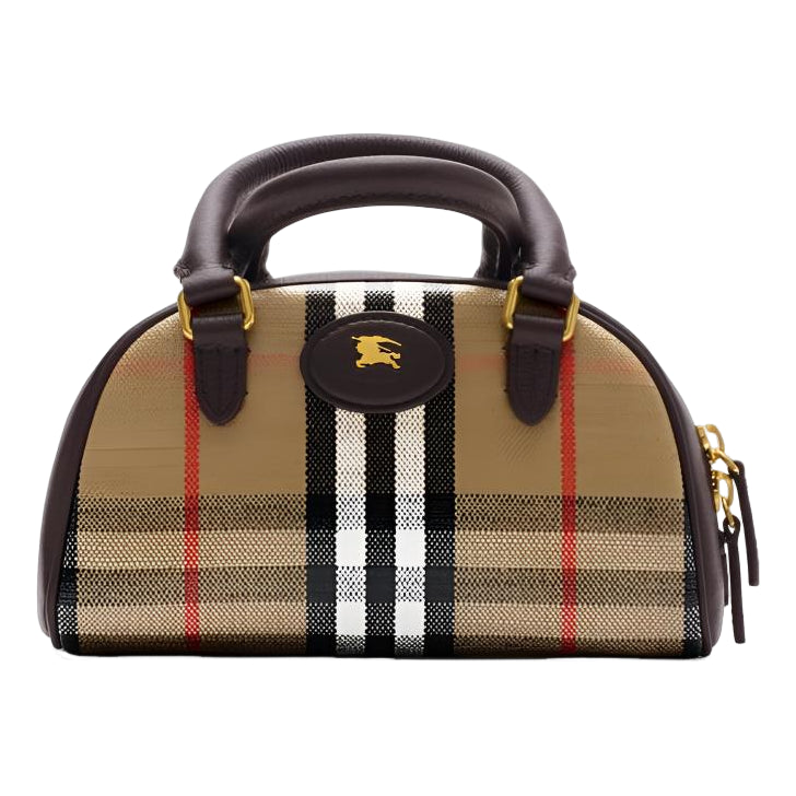 (WMNS) Burberry Mini Highlands Bowling Bag 'Sand Beige' 81152811
