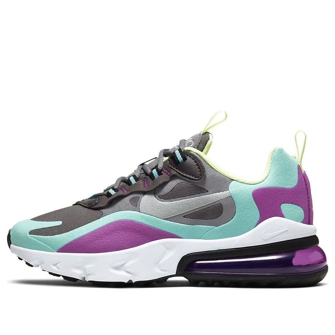 (GS) Nike Air Max 270 React 'Gunsmoke Aurora Violet' BQ0103-007
