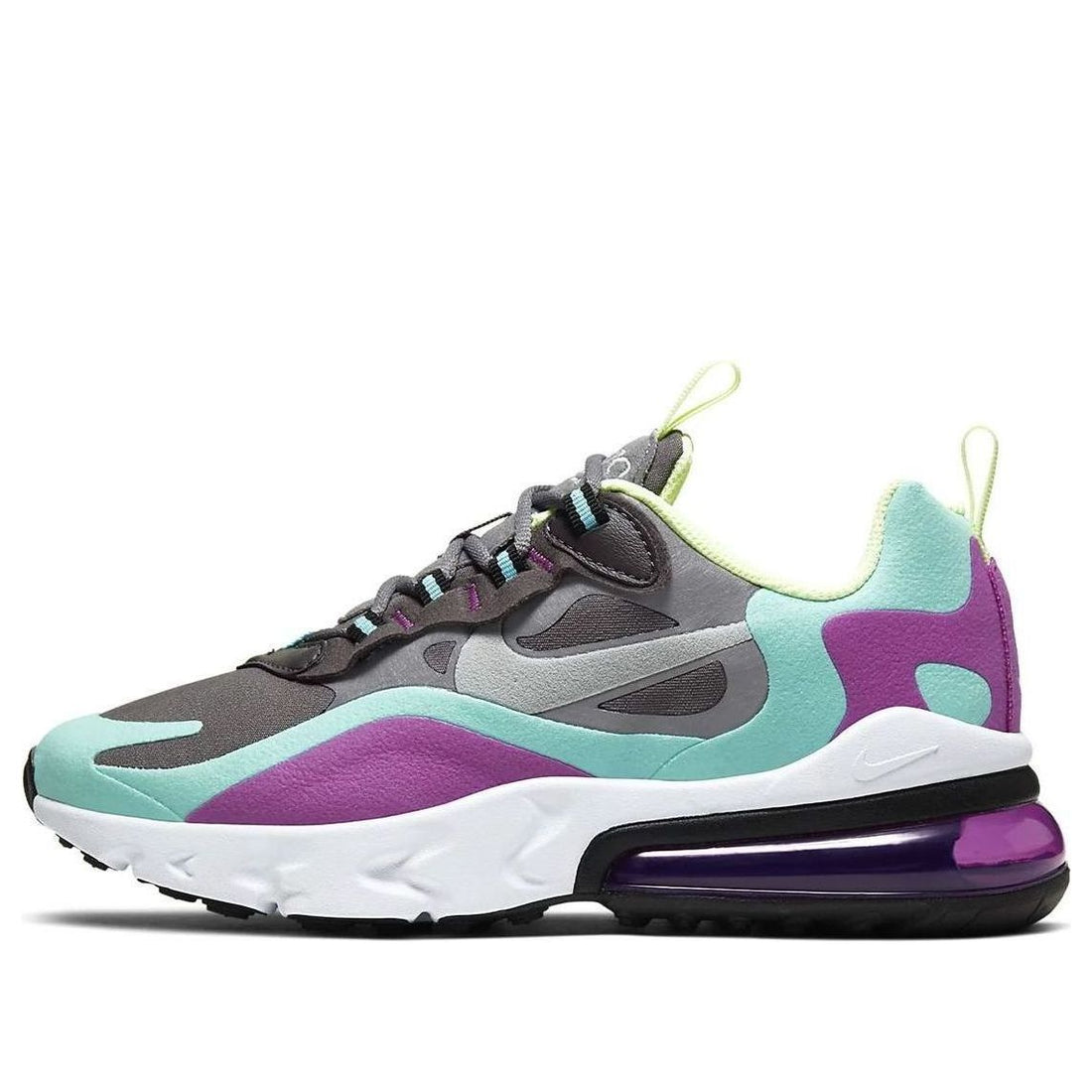 (GS) Nike Air Max 270 React 'Gunsmoke Aurora Violet' BQ0103-007