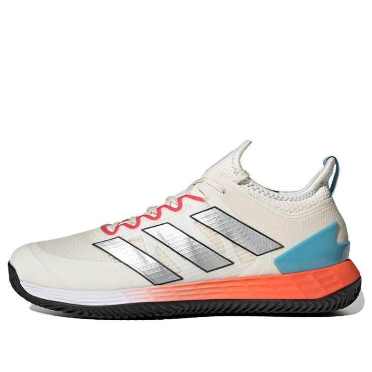 adidas Adizero Ubersonic 4 Clay Court s 'White Silver Metallic Preloved Blue' HQ5930